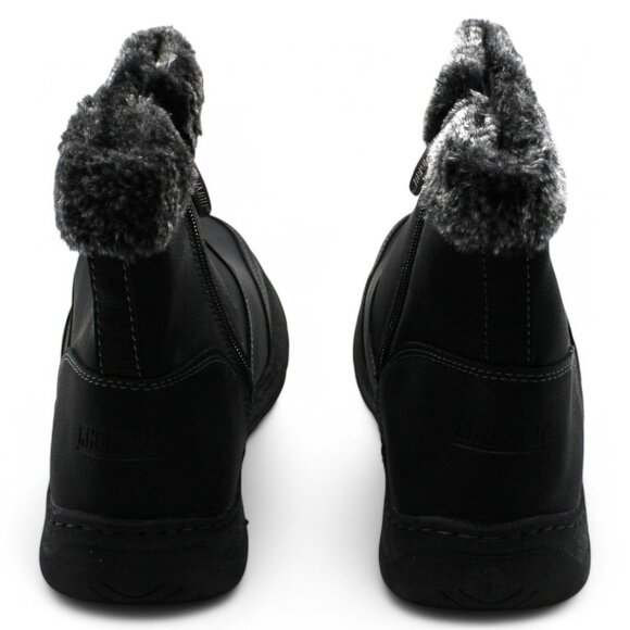 Khombu Women S Winter Snow Boots Warm Boots with Zipper Outdoor Easy Walking Sho - Picture 8 of 8